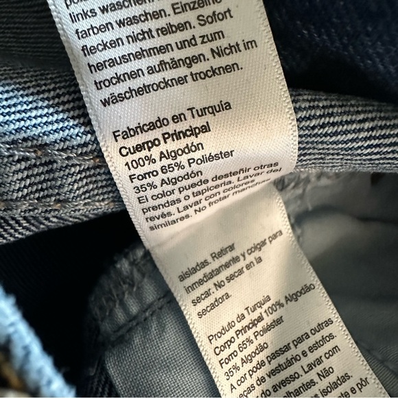 Topshop | Editor Jeans High Rise Button Fly Size 28 - Picture 8 of 11